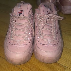 Fila Pink Chunky Sneaker